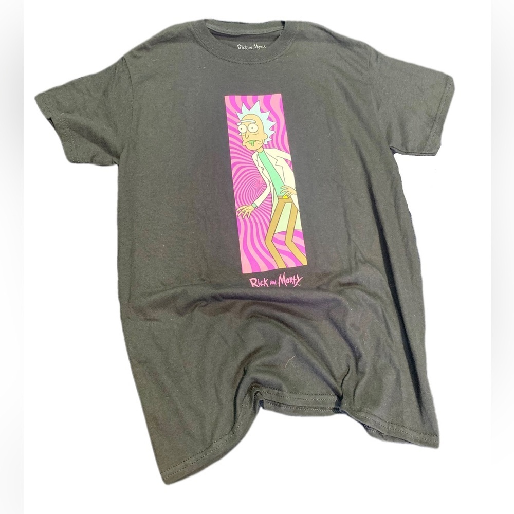 💙 Rick and Morty Adult Swim Graphic Tee – Size Small – 2021 Cartoon Network